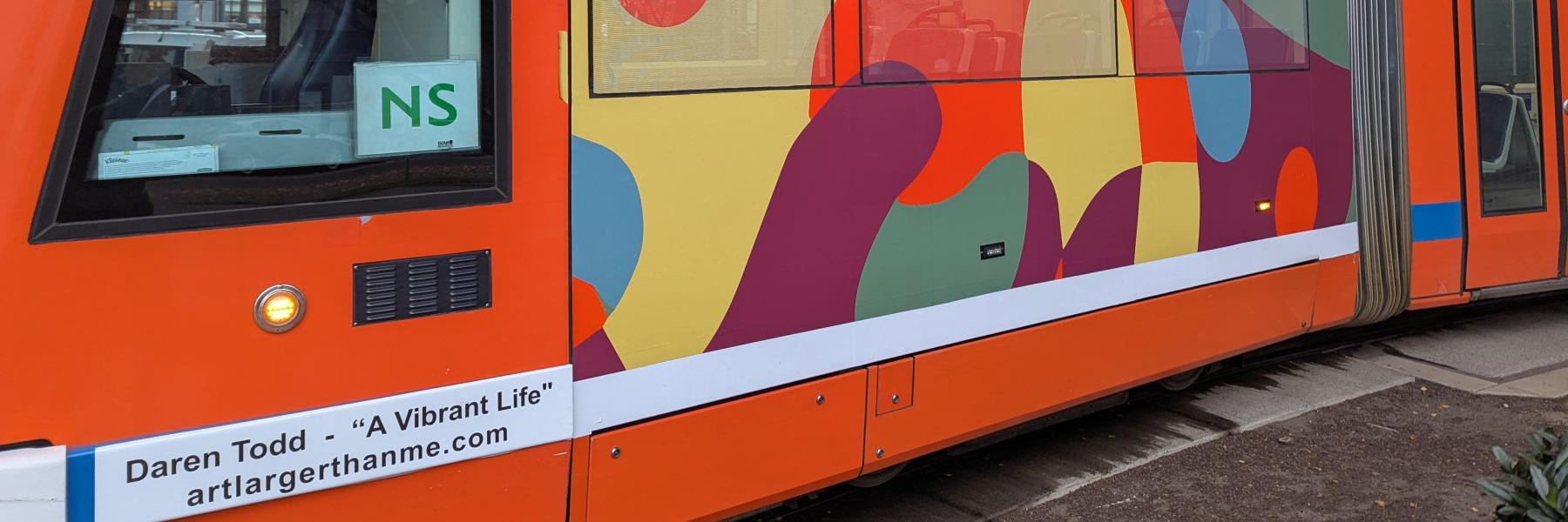 Streetcar Unveils New Art on Board